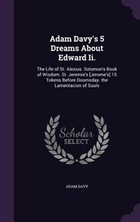 Couverture_Adam Davy's 5 Dreams About Edward Ii.