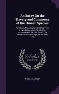 Couverture_An Essay On the Slavery and Commerce of the Human Species