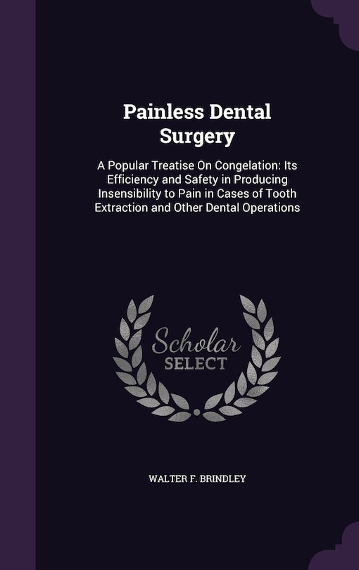 Front cover_Painless Dental Surgery