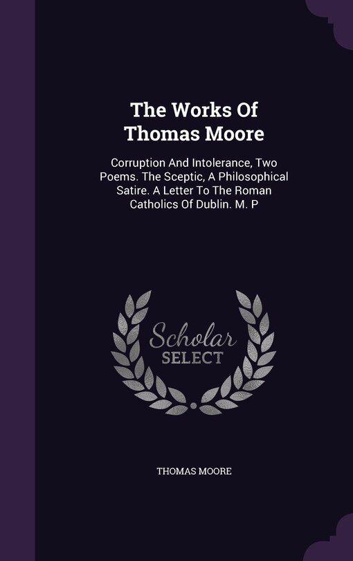 Front cover_The Works Of Thomas Moore
