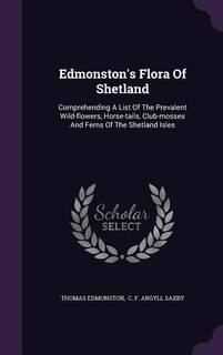 Couverture_Edmonston's Flora Of Shetland