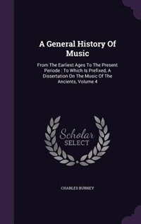 Couverture_A General History Of Music