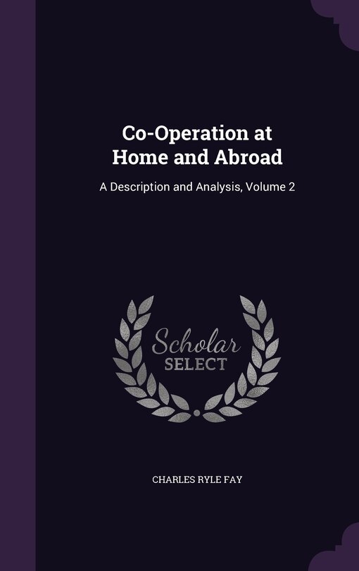 Front cover_Co-Operation at Home and Abroad