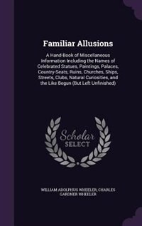 Front cover_Familiar Allusions