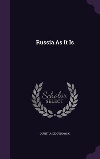 Front cover_Russia As It Is