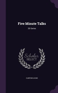 Front cover_Five Minute Talks