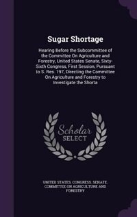 Couverture_Sugar Shortage