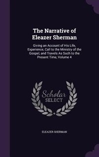 Front cover_The Narrative of Eleazer Sherman
