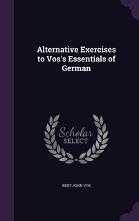 Front cover_Alternative Exercises to Vos's Essentials of German