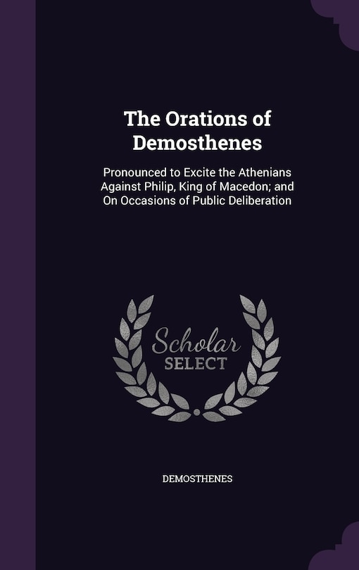 Couverture_The Orations of Demosthenes