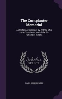 Front cover_The Cornplanter Memorial