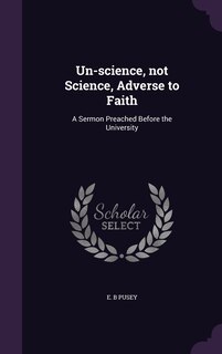 Front cover_Un-science, not Science, Adverse to Faith