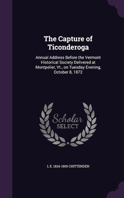 Front cover_The Capture of Ticonderoga