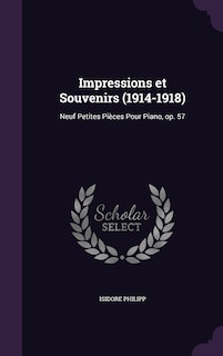 Couverture_Impressions et Souvenirs (1914-1918)