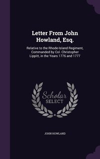 Front cover_Letter From John Howland, Esq.