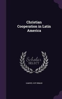 Front cover_Christian Cooperation in Latin America