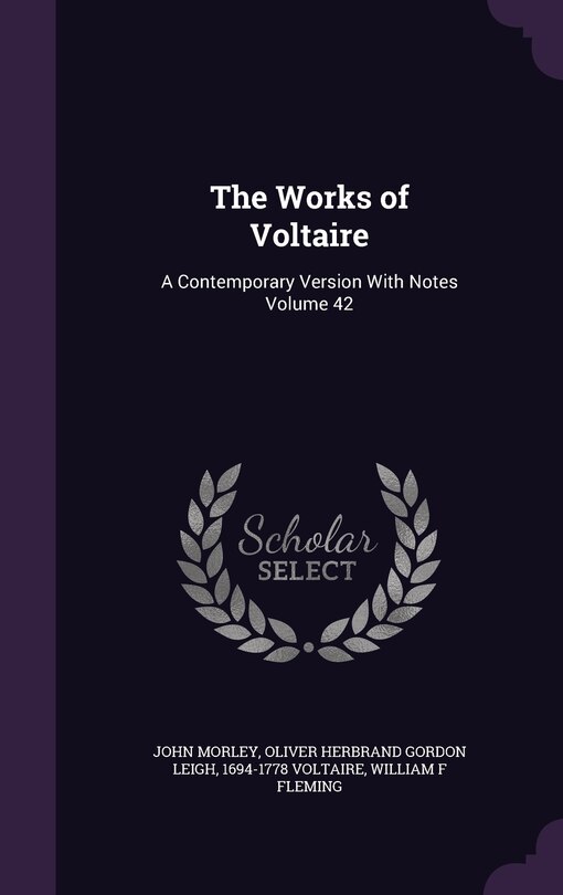 Couverture_The Works of Voltaire