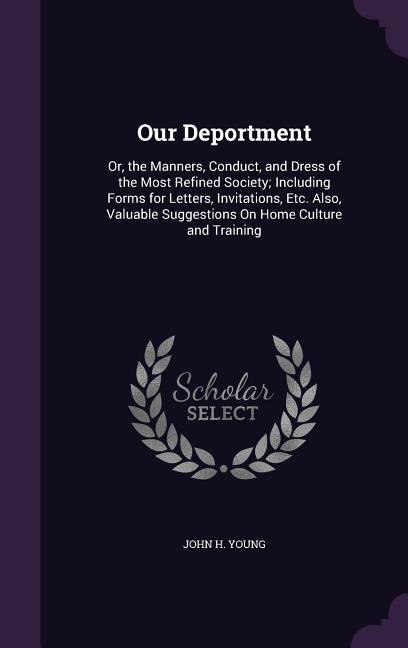 Front cover_Our Deportment