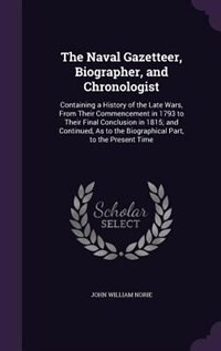 Couverture_The Naval Gazetteer, Biographer, and Chronologist