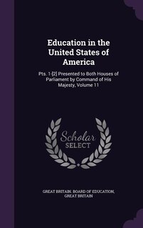 Front cover_Education in the United States of America