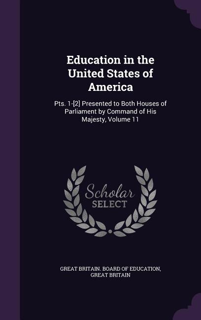 Front cover_Education in the United States of America