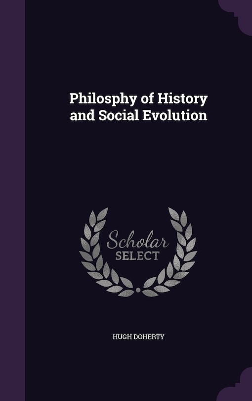 Couverture_Philosphy of History and Social Evolution
