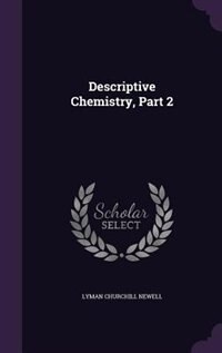Couverture_Descriptive Chemistry, Part 2