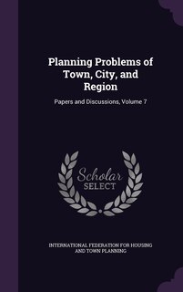 Front cover_Planning Problems of Town, City, and Region
