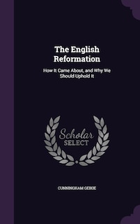 Front cover_The English Reformation