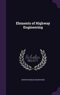 Couverture_Elements of Highway Engineering