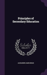 Principles of Secondary Education