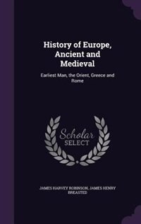 Couverture_History of Europe, Ancient and Medieval