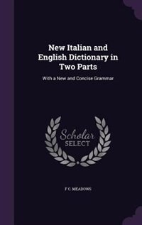 Front cover_New Italian and English Dictionary in Two Parts