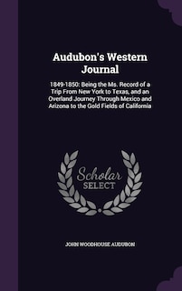 Front cover_Audubon's Western Journal