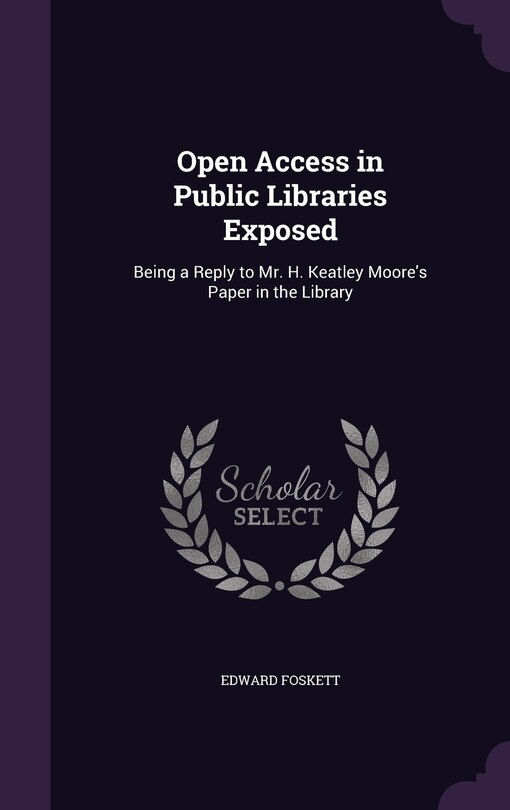 Front cover_Open Access in Public Libraries Exposed