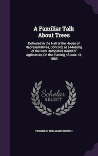 Couverture_A Familiar Talk About Trees