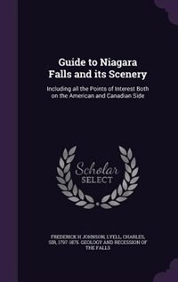 Front cover_Guide to Niagara Falls and its Scenery