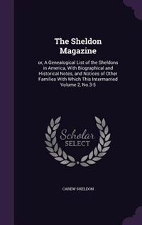 Front cover_The Sheldon Magazine