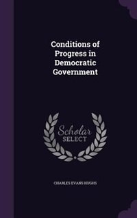 Couverture_Conditions of Progress in Democratic Government