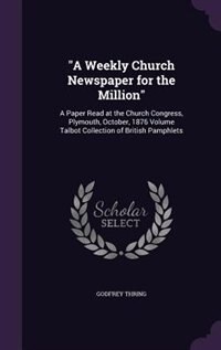 Front cover_A A Weekly Church Newspaper for the Million