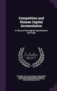 Front cover_Competition and Human Capital Accumulation