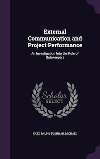 Front cover_External Communication and Project Performance