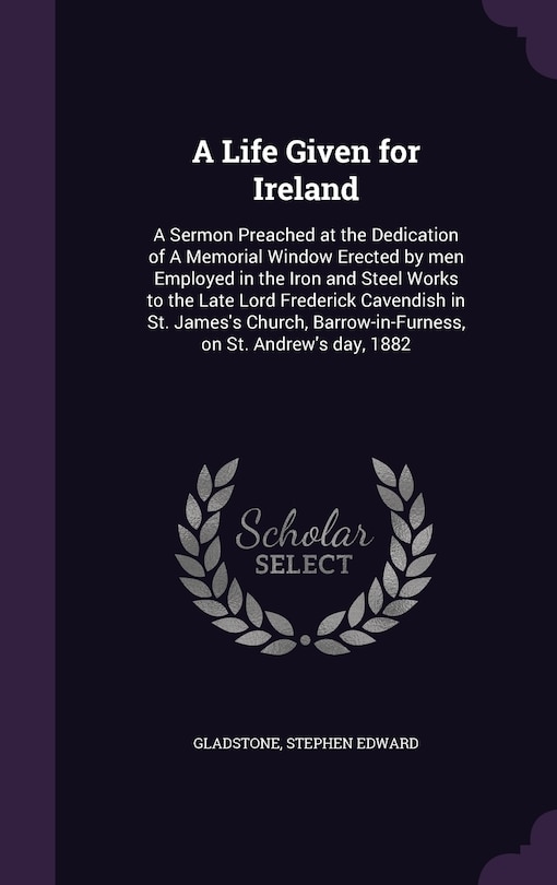 Front cover_A Life Given for Ireland