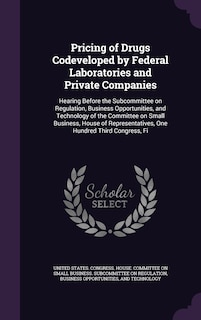 Couverture_Pricing of Drugs Codeveloped by Federal Laboratories and Private Companies