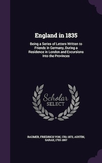 Front cover_England in 1835
