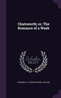 Couverture_Chatsworth; or, The Romance of a Week