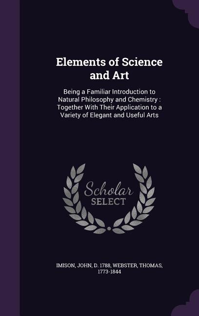 Couverture_Elements of Science and Art
