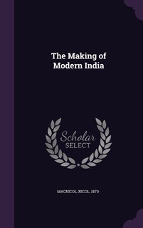 Front cover_The Making of Modern India