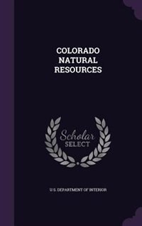 Couverture_COLORADO NATURAL RESOURCES
