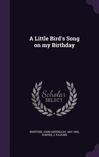 Couverture_A Little Bird's Song on my Birthday